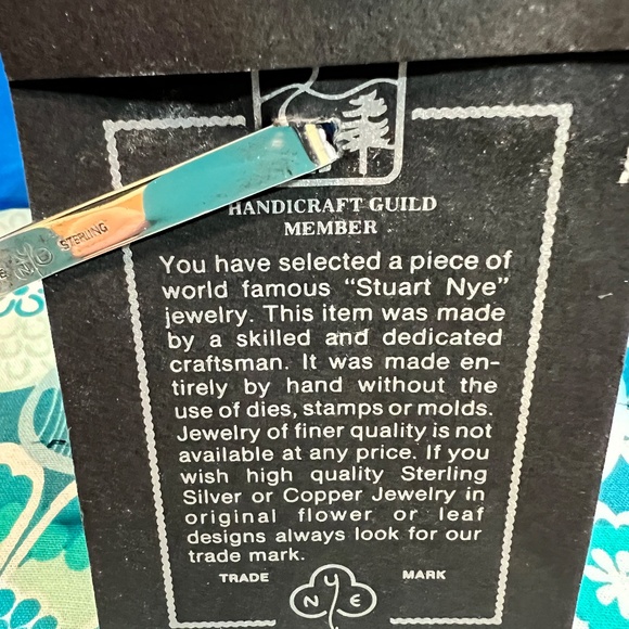 Stuart Nye Tie Clip - Picture 4 of 7